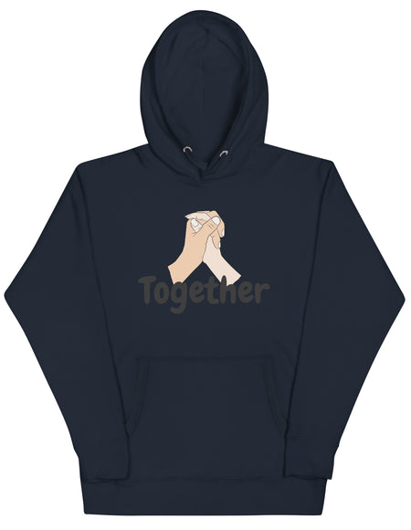 Unisex Hoodie For couple TOGETHER